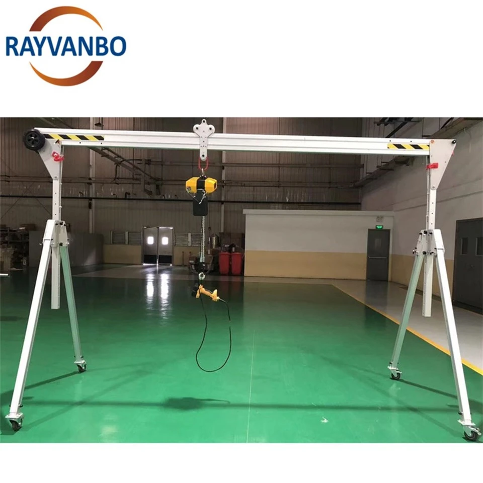 Portable Aluminum Gantry Crane 500 kg - 2000 kg Capacity best