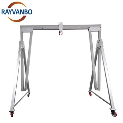 Portálový žeriav z hliníkovej zliatiny 200 kg 500 kg 1 tona 3 tony 5 ton Podpera Nastaviteľná výška Nastaviteľné rozpätie